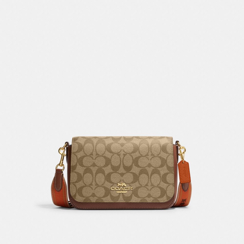 Coach signature store messenger crossbody