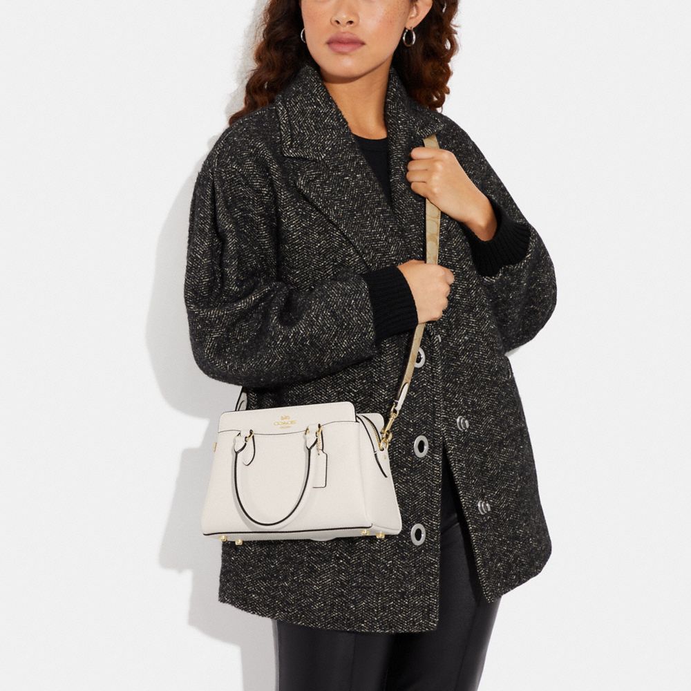 COACH®  Mini Darcie Carryall In Colorblock Signature Canvas