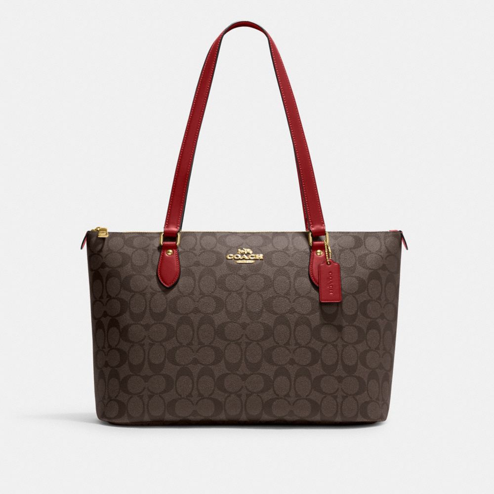 Coach tote outlet bag signature