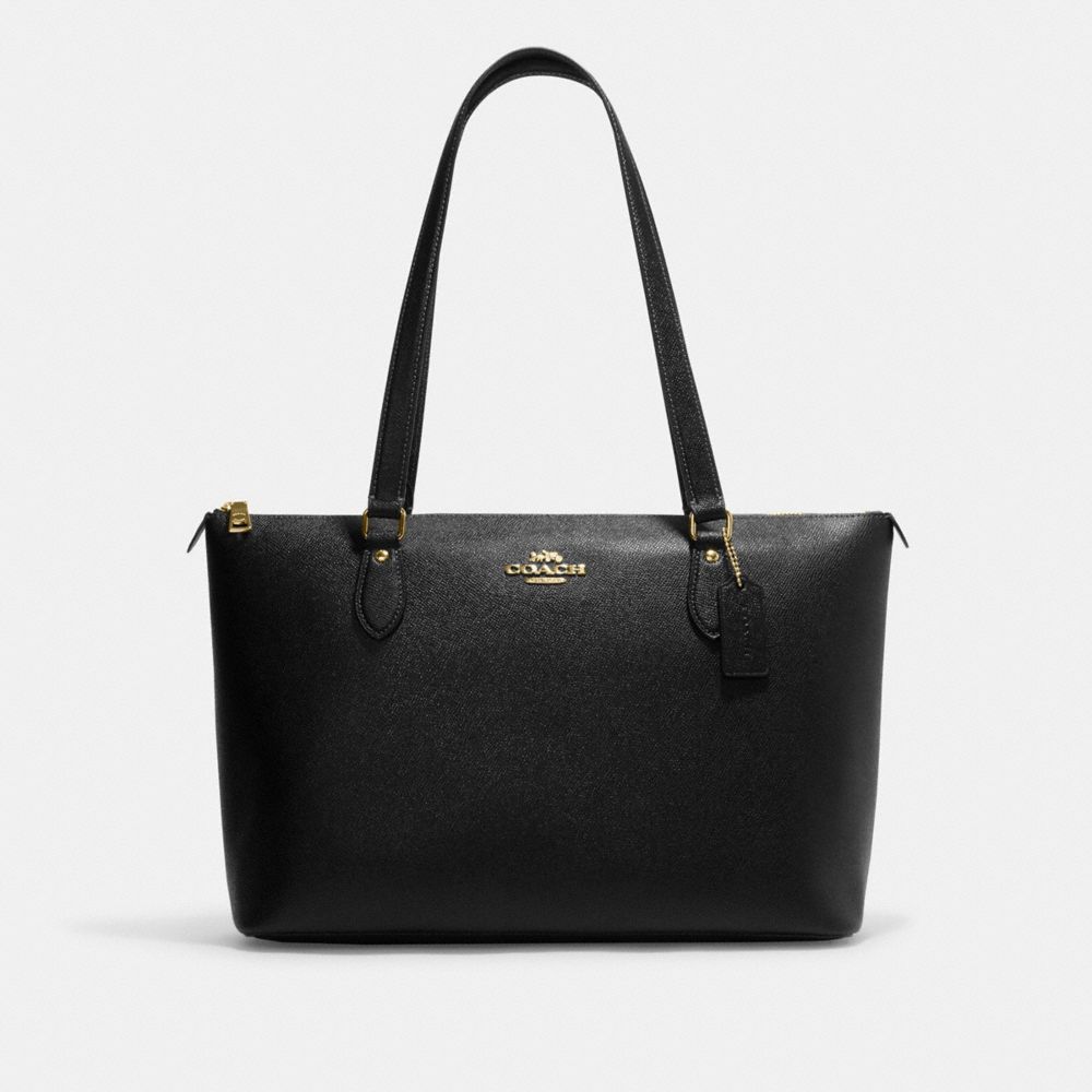 Shop Coach Outlet Gallery Tote Bag In Black