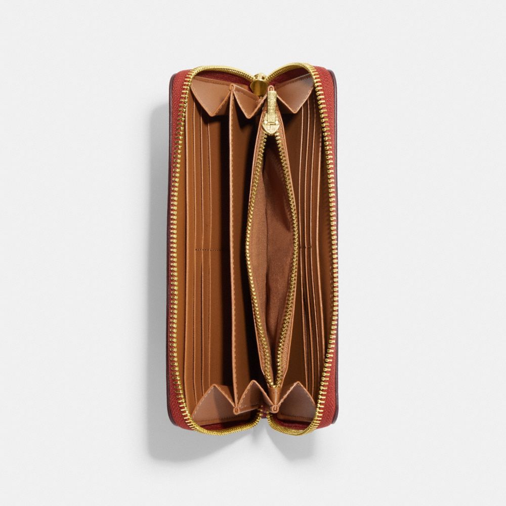 Leather Medium Corner Zip Wallet – LuxUness