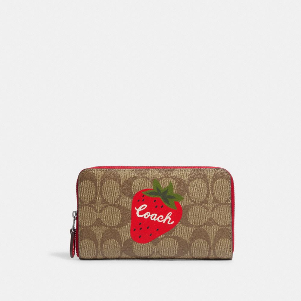 Gucci, Bags, Nwt Authentic Gucci Strawberry Mini Wallet