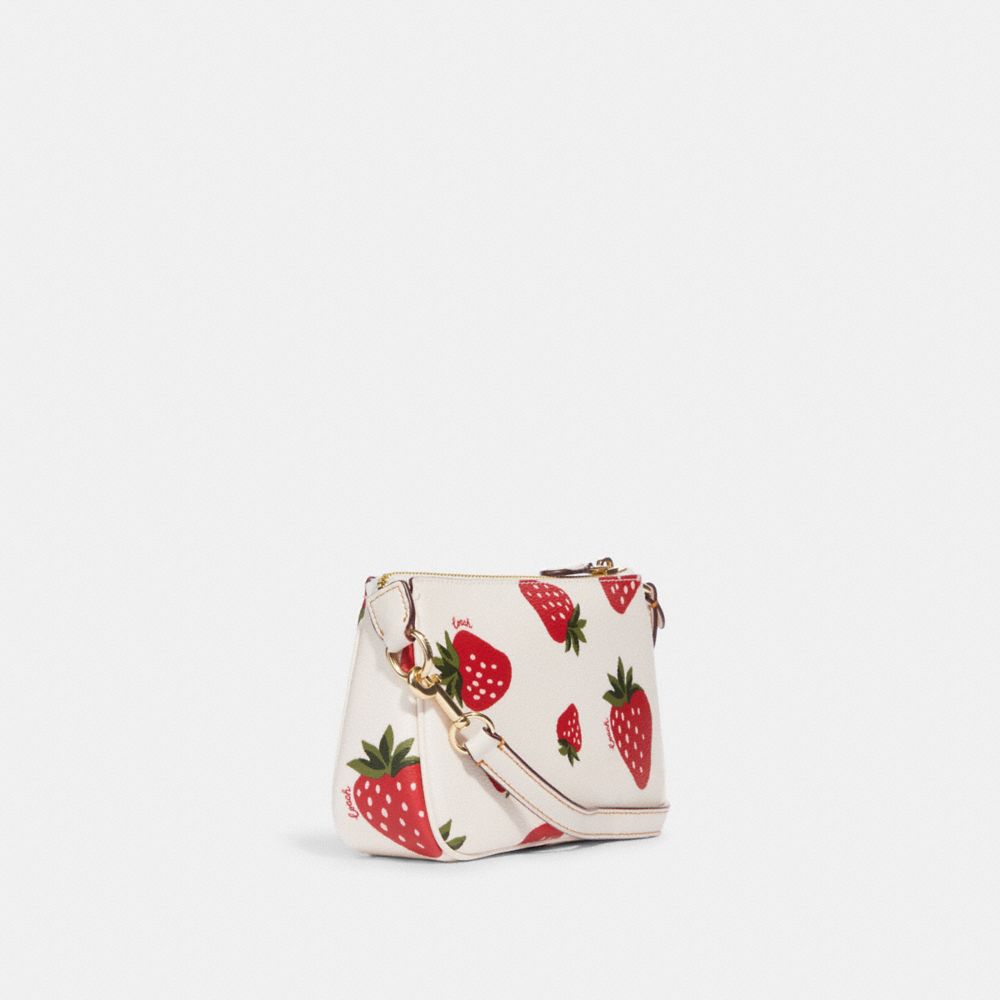 Coach Strawberry Print Nolita 15 Mini Purse