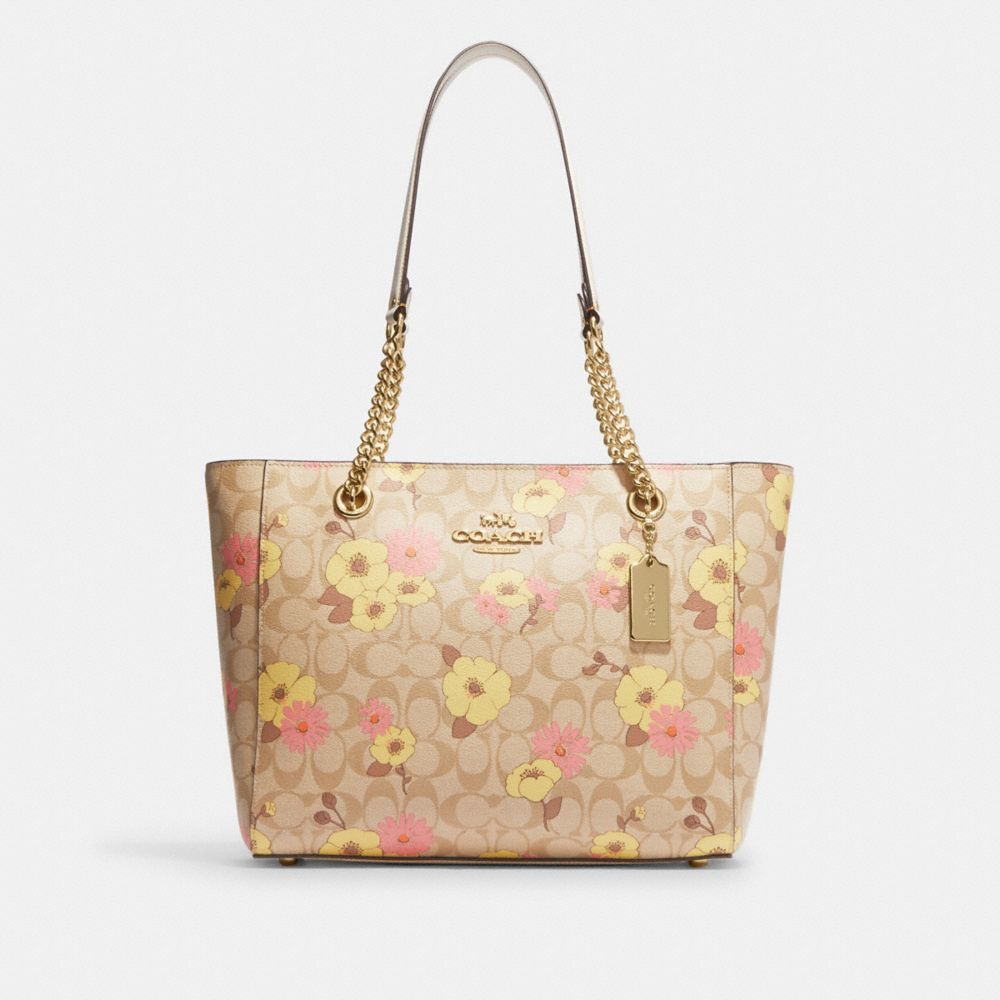 chain tote bag