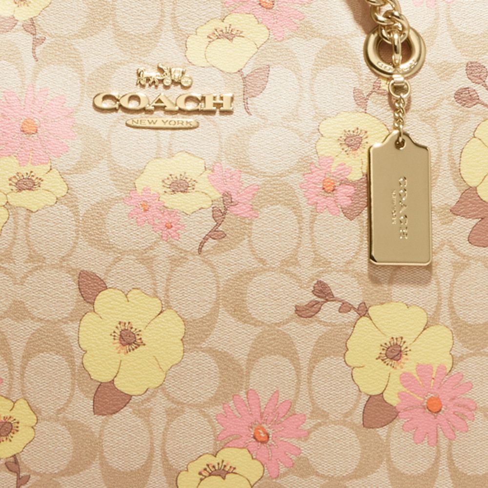 COACH®  Flower Cluster Bag Charm