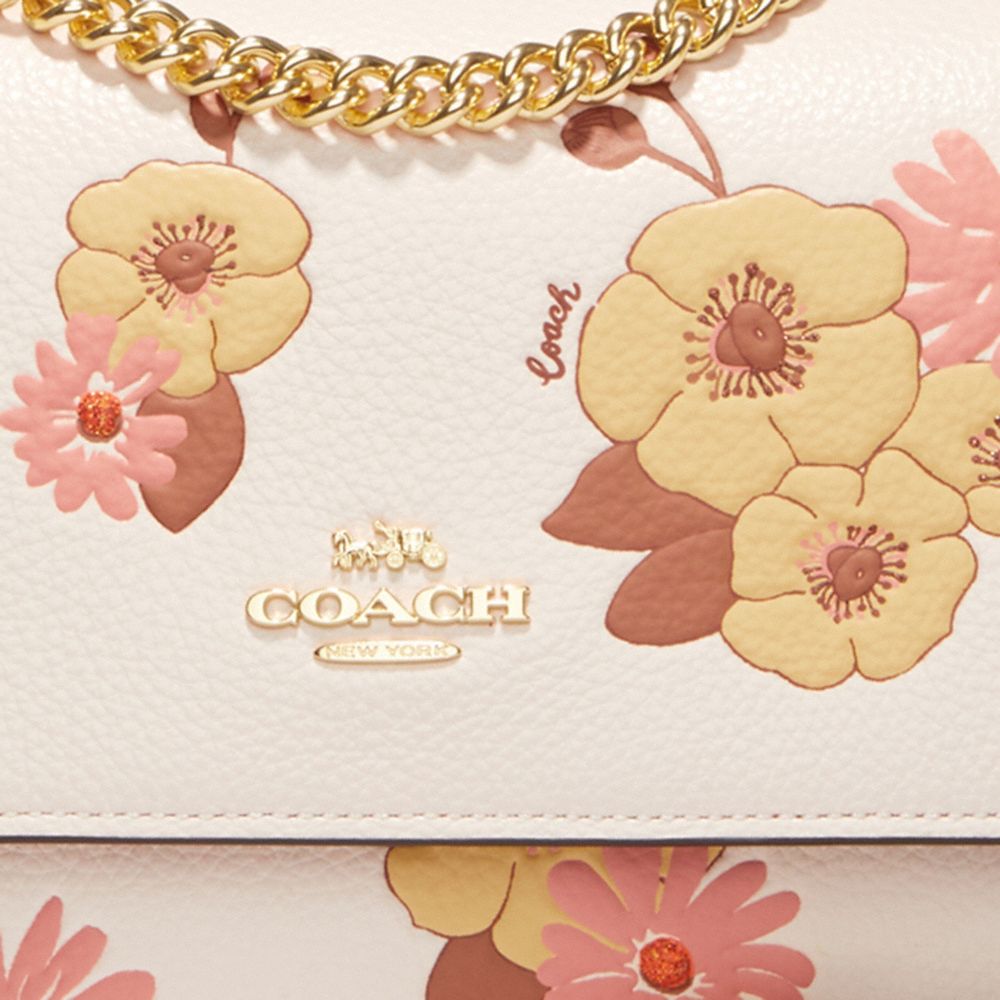 COACH®  Flower Cluster Bag Charm