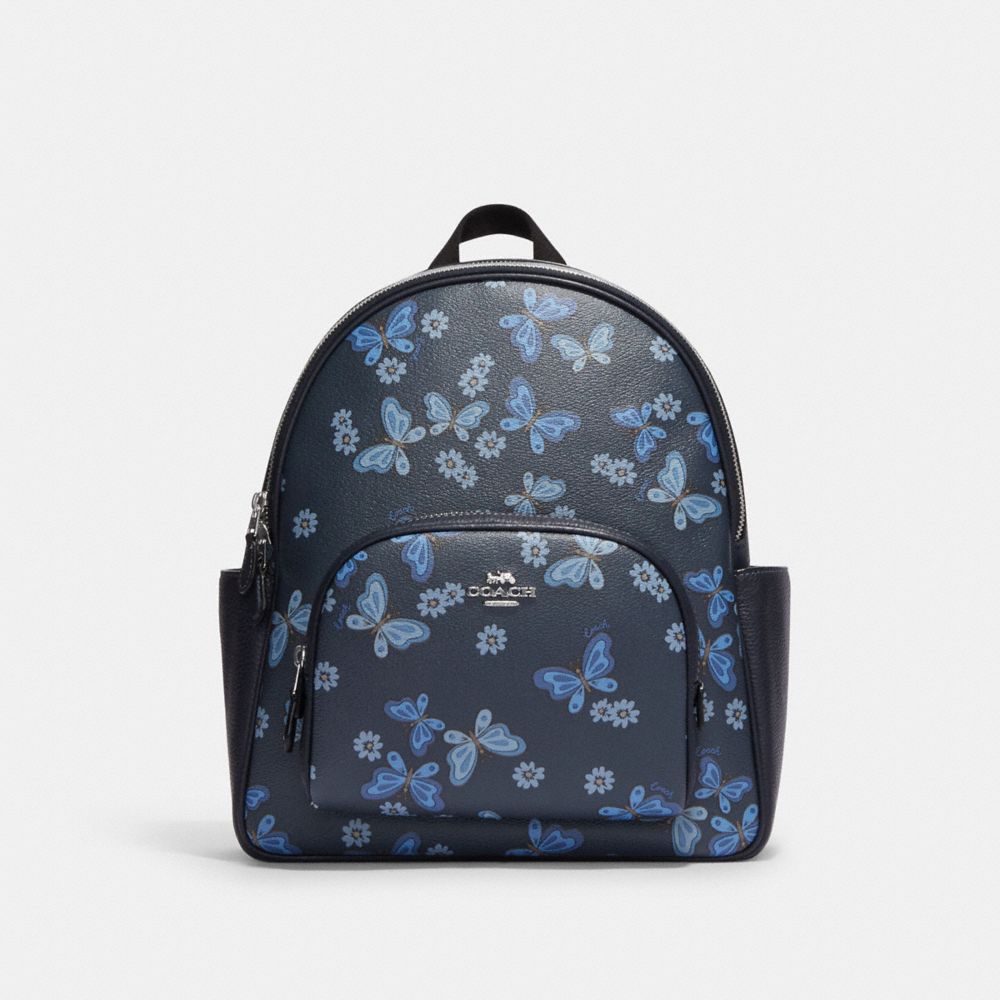 Coach hotsell flower backpack