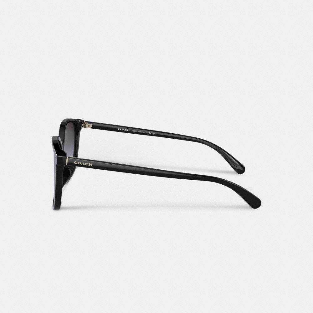 Embedded Wire Square Sunglasses
