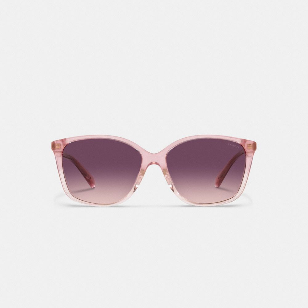 Embedded Wire Square Sunglasses