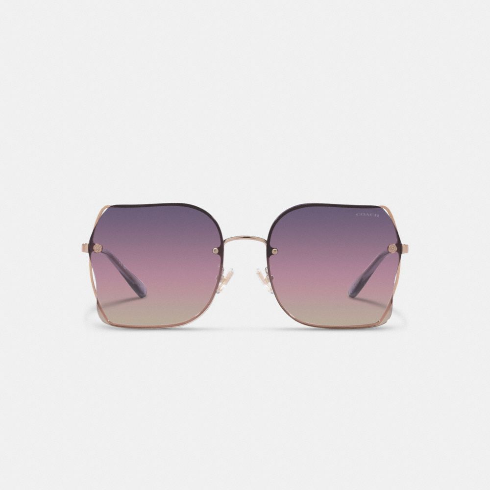 Coach open wire store sunglasses