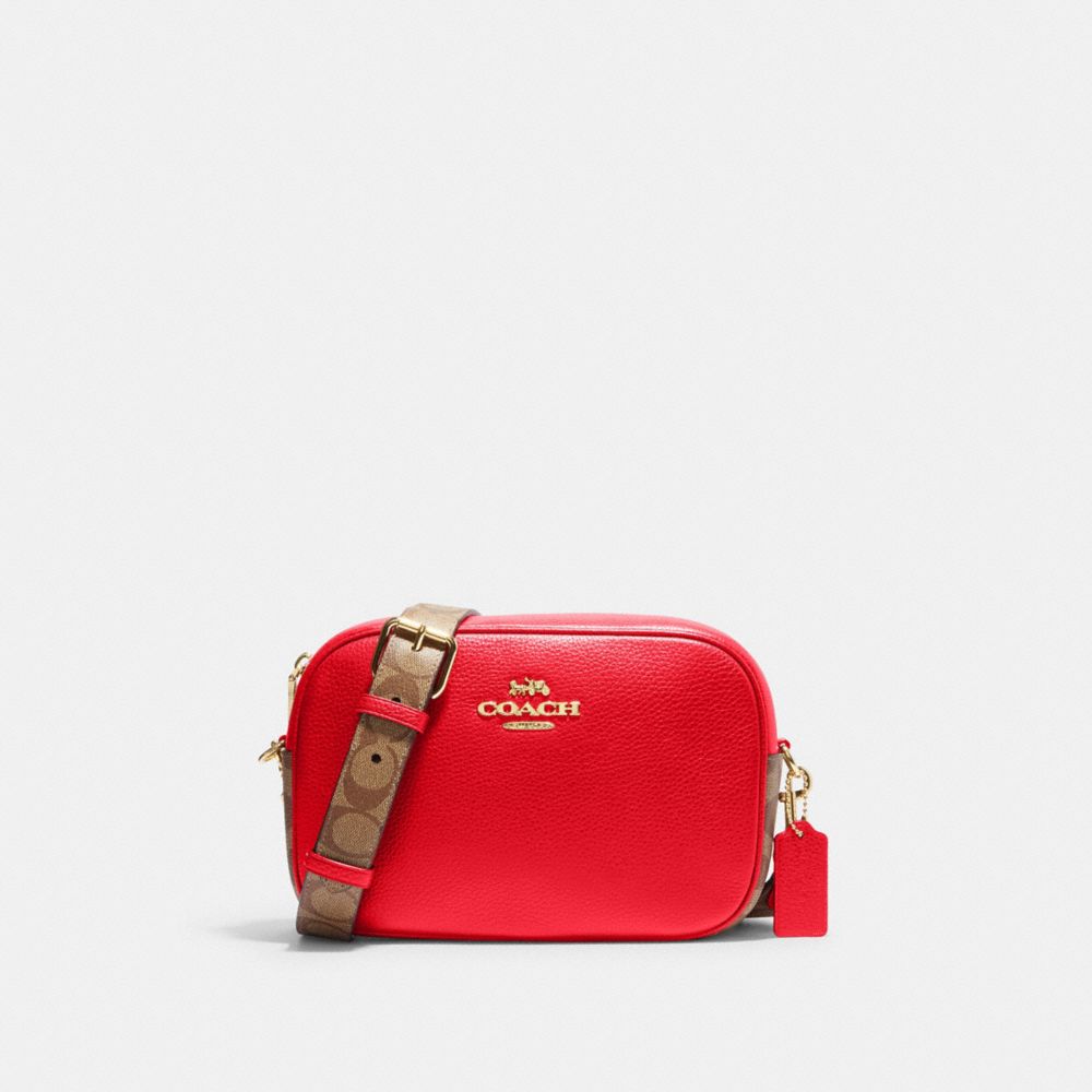 COACH® | Jamie Camera Bag With Signature Canvas Detail