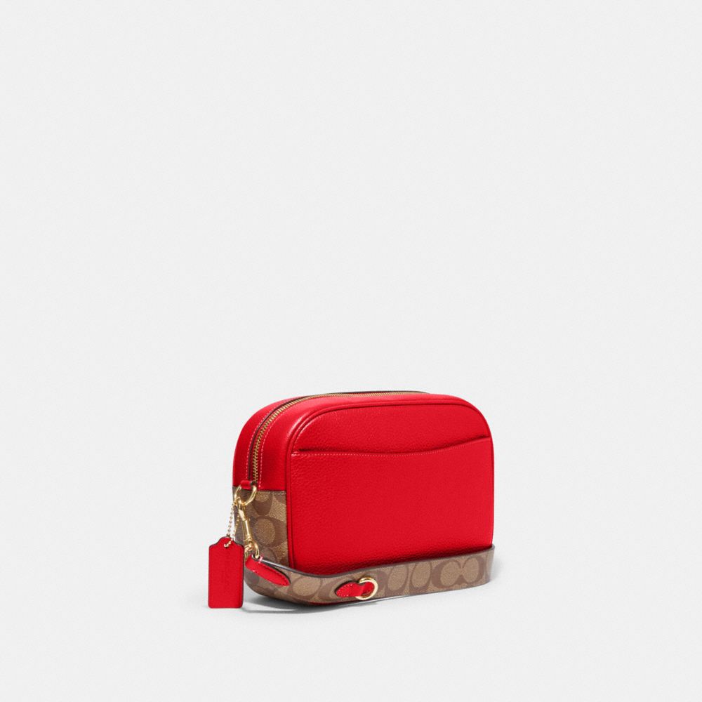 Coach camera bag red new arrivals