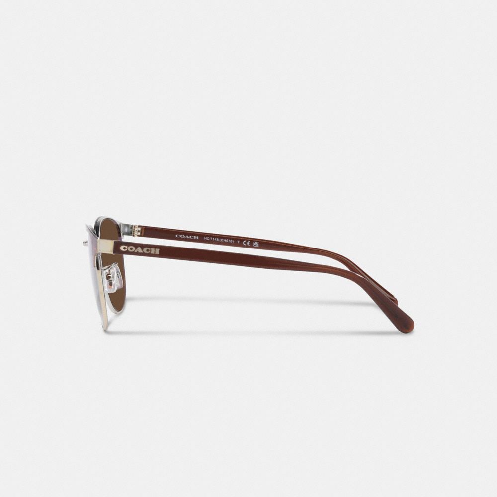 COACH®,Retro Sunglasses,,Alternate View