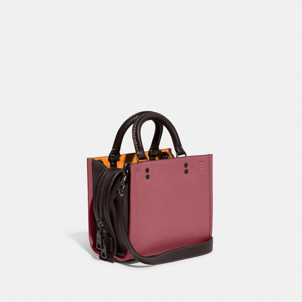 coach tote 20 in colorblock