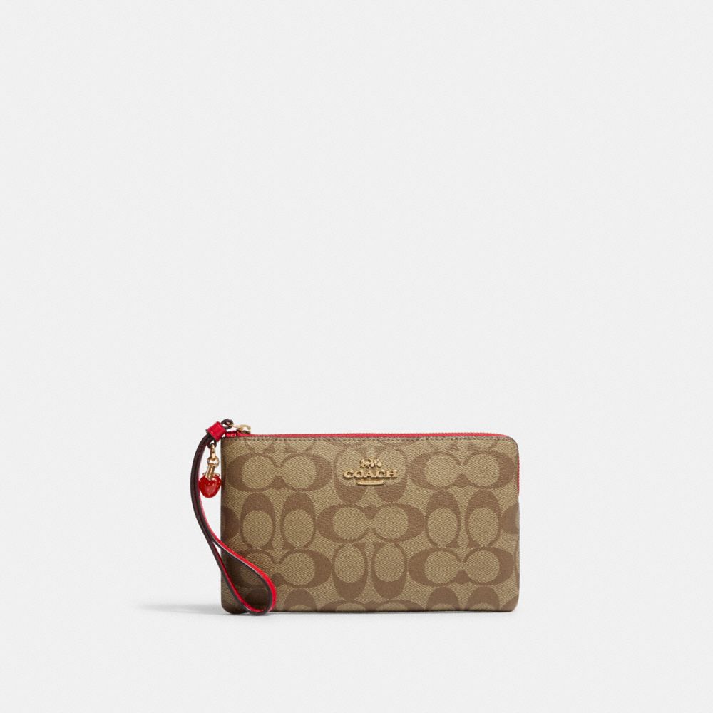 Coach Disney x Coach Corner Zip Wristlet