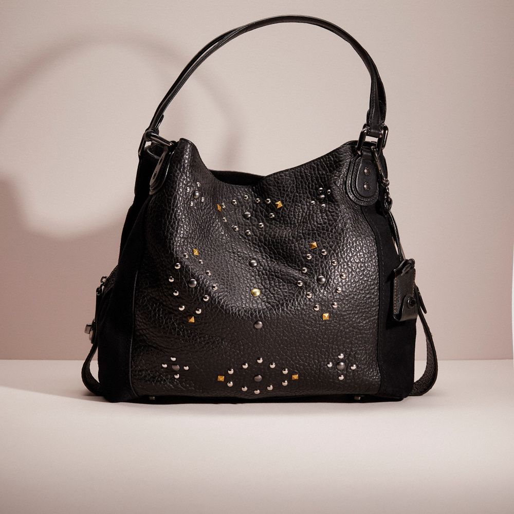 Coach edie cheap 42 black