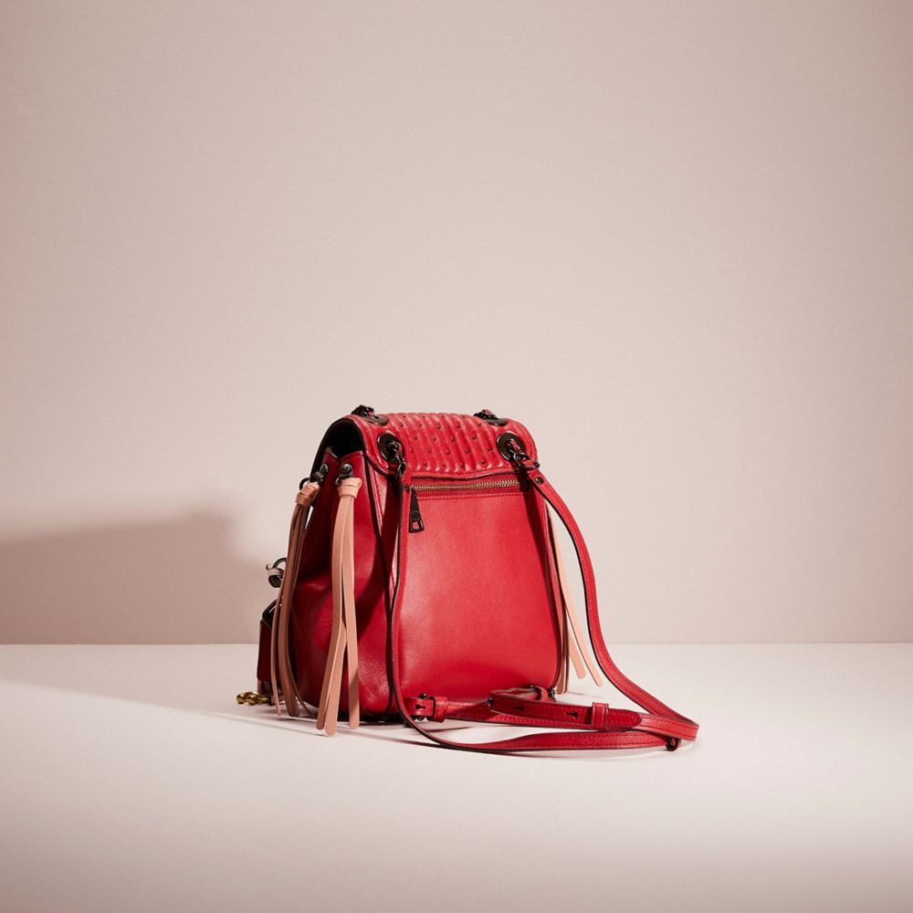 Coach elle backpack outlet with quilting