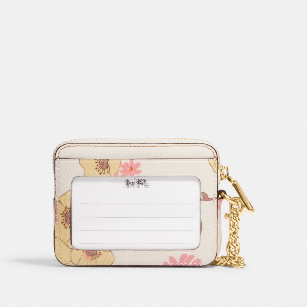 Coach Zip Card Case