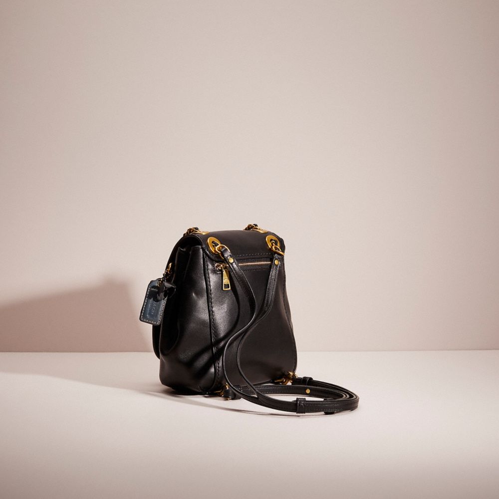 Coach parker backpack black new arrivals