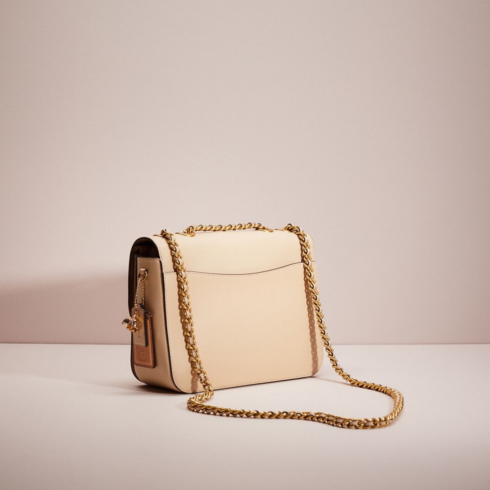 Upcrafted Madison Shoulder Bag With Tea Rose Knot