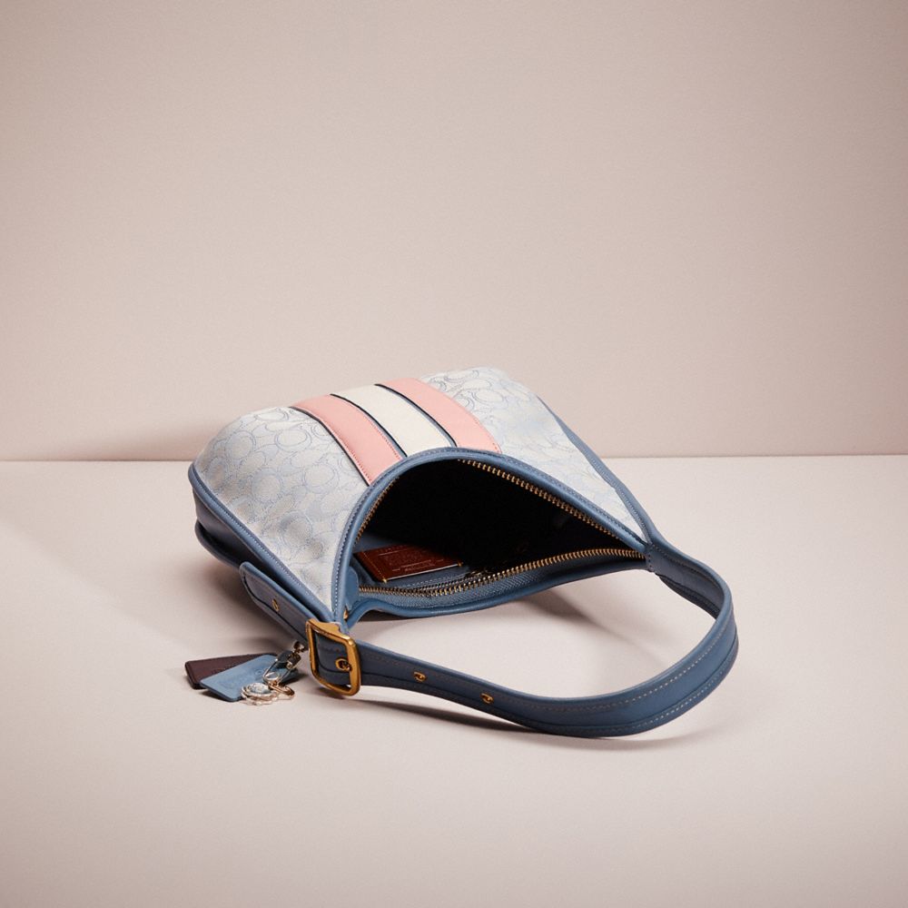 COACH® | Upcrafted Ergo Shoulder Bag In Signature Jacquard