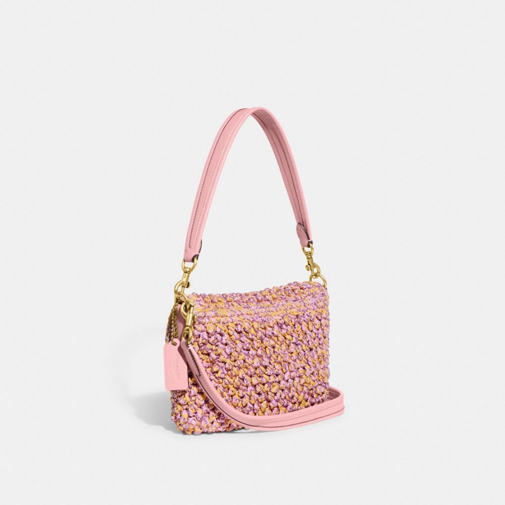 COACH®,Soft Tabby Shoulder Bag,Multi Color,Angle View