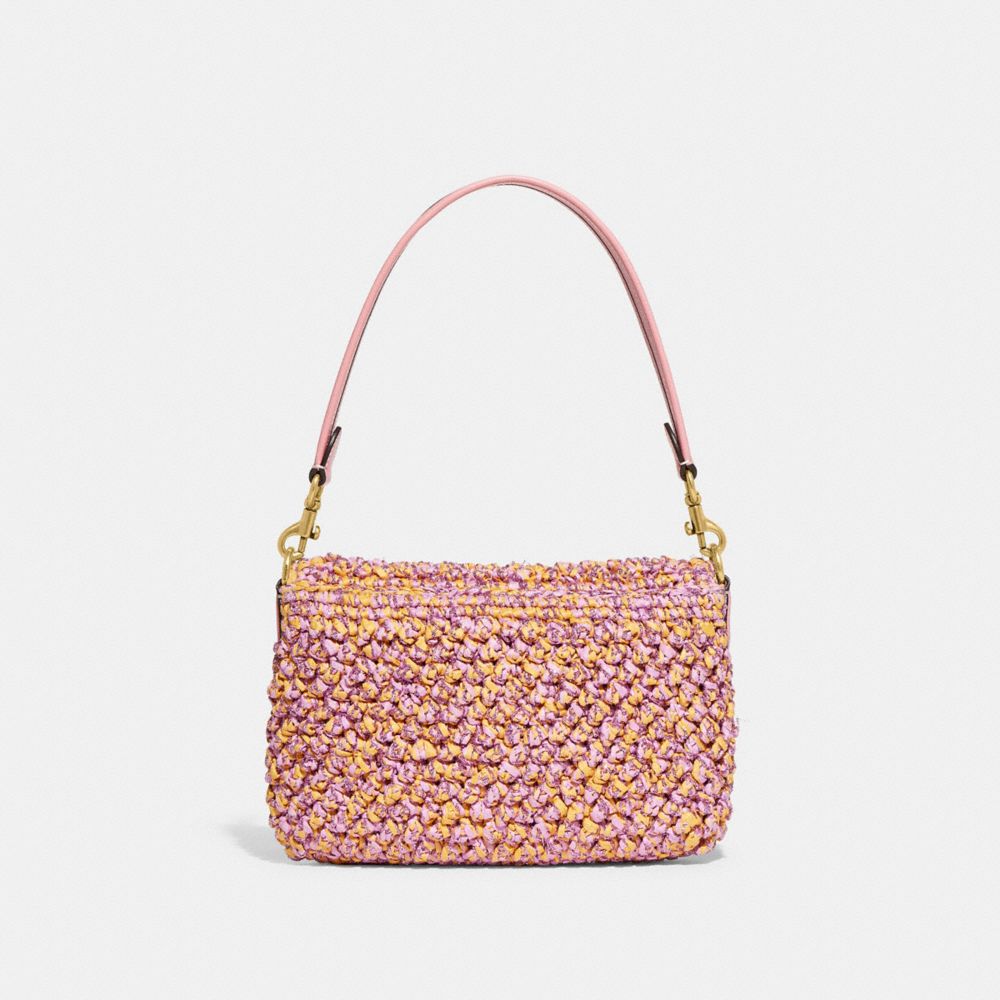 COACH®,Soft Tabby Shoulder Bag,Multi Color,Back View