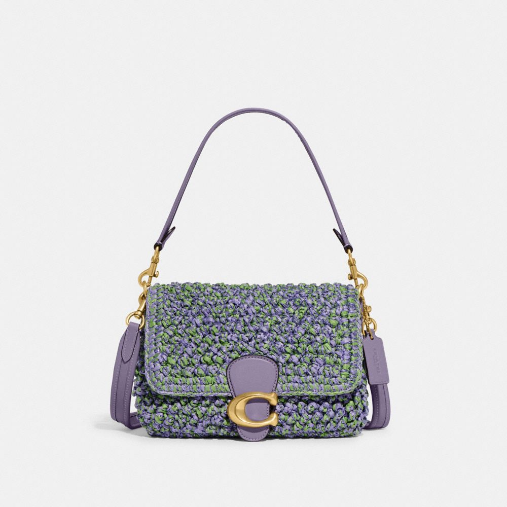 COACH®,Soft Tabby Shoulder Bag,Multi Color,Front View