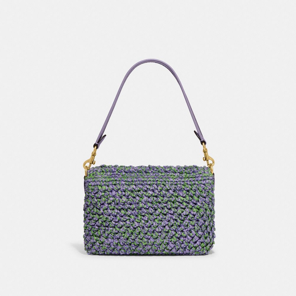 COACH®,Soft Tabby Shoulder Bag,Multi Color,Back View