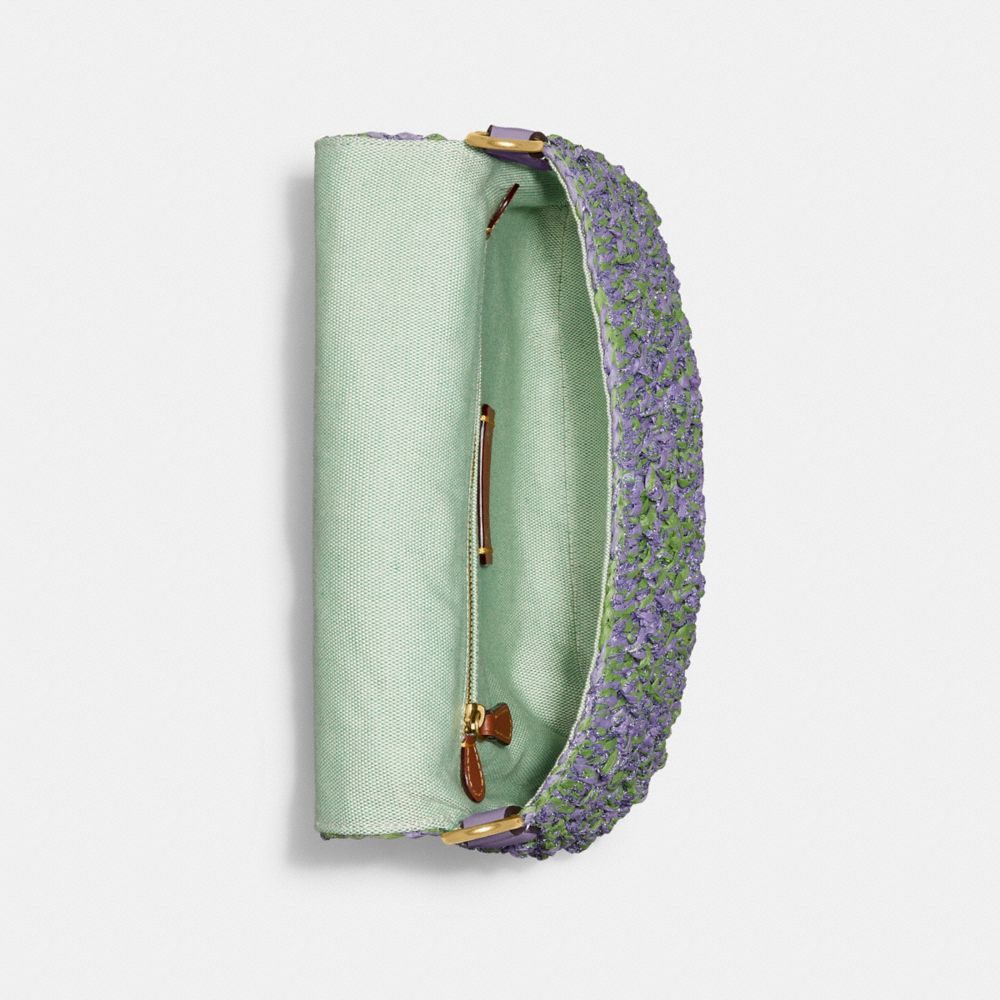 COACH®,Soft Tabby Shoulder Bag,Multi Color,Inside View,Top View