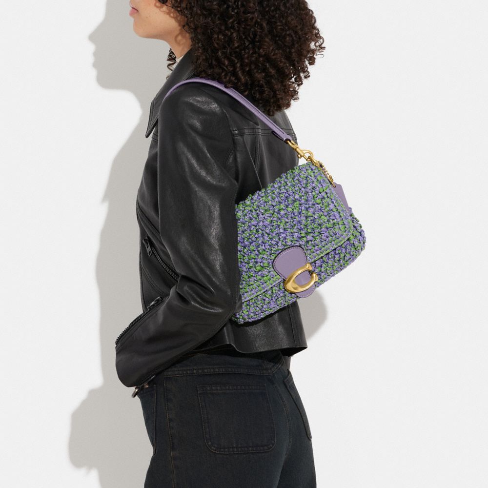 COACH®,Soft Tabby Shoulder Bag,Multi Color,Detail View
