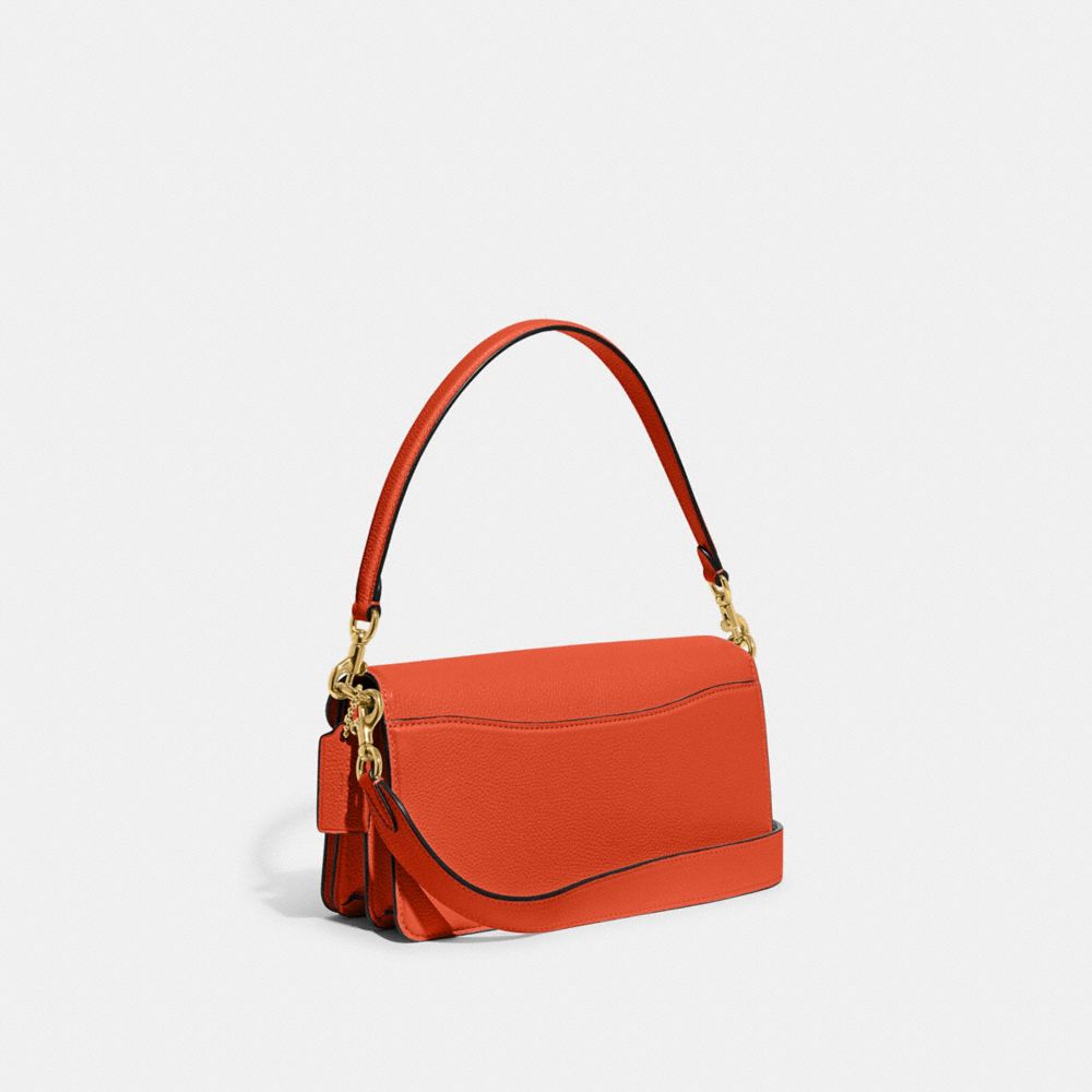 COACH®,Tabby Shoulder Bag 26,Leather,Shoulder Bag,Logo,Metal,Compact,Casual,,Angle View
