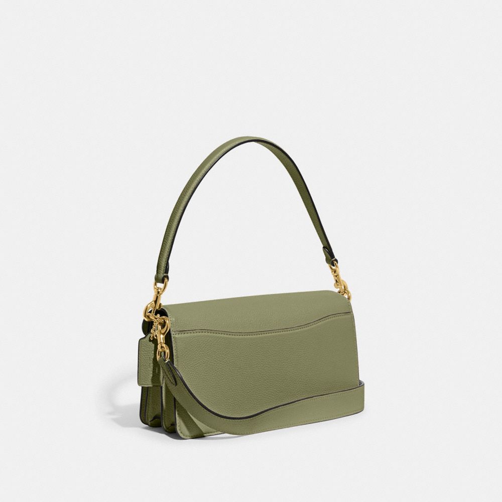 COACH®,Tabby Shoulder Bag 26,Leather,Shoulder Bag,Logo,Metal,Compact,Casual,,Angle View