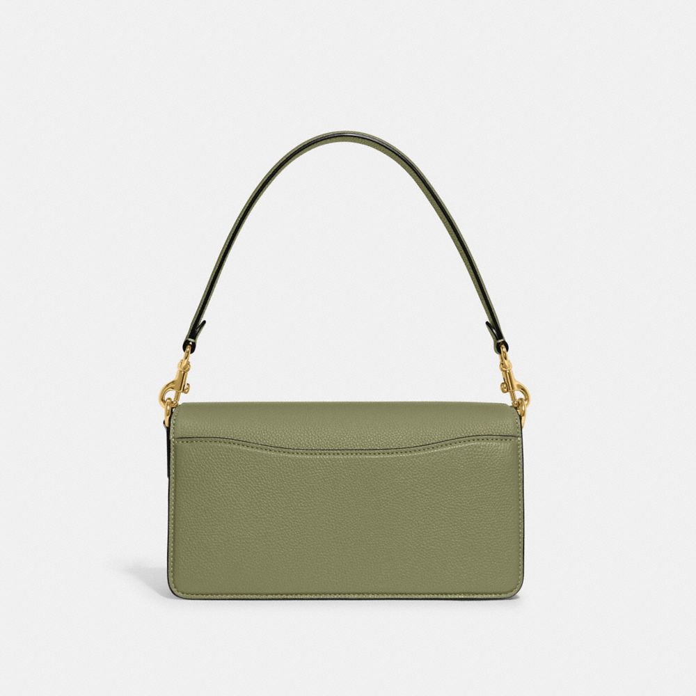 COACH®,Tabby Shoulder Bag 26,Leather,Shoulder Bag,Logo,Metal,Compact,Casual,,Back View