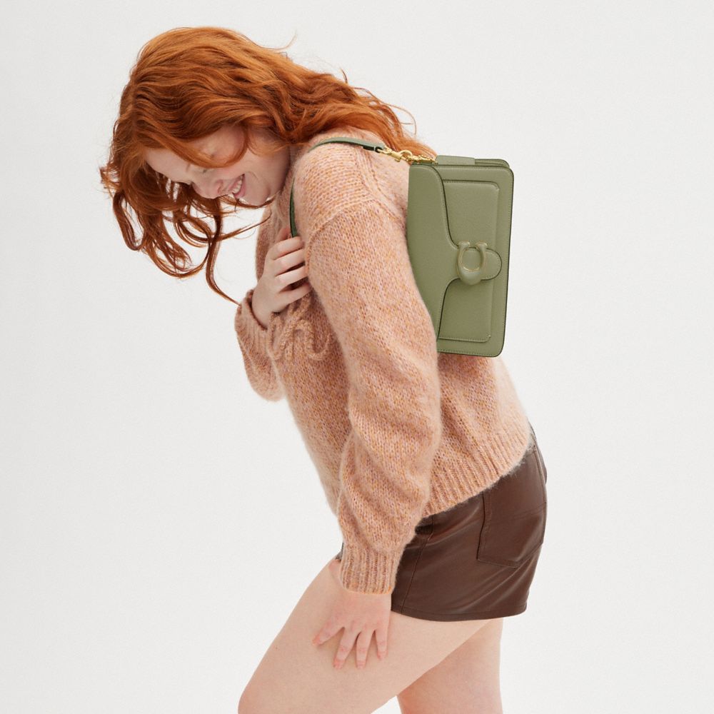 COACH®,Tabby Shoulder Bag 26,Leather,Shoulder Bag,Logo,Metal,Compact,Casual,,Detail View