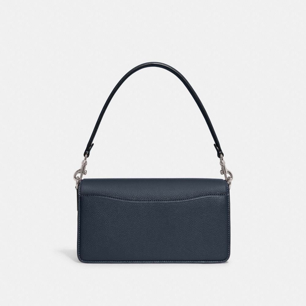 COACH®,Tabby Shoulder Bag 26,Leather,Shoulder Bag,Logo,Metal,Compact,Casual,,Back View