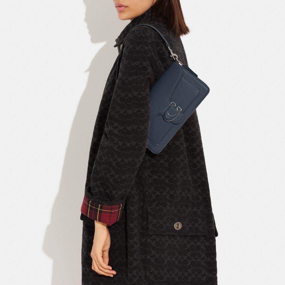 COACH®,Tabby Shoulder Bag 26,Leather,Shoulder Bag,Logo,Metal,Compact,Casual,,Detail View