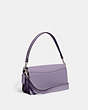 COACH®,TABBY SHOULDER BAG 26,Refined Pebble Leather,Medium,Kesari's Picks,Silver/Light Violet,Angle View