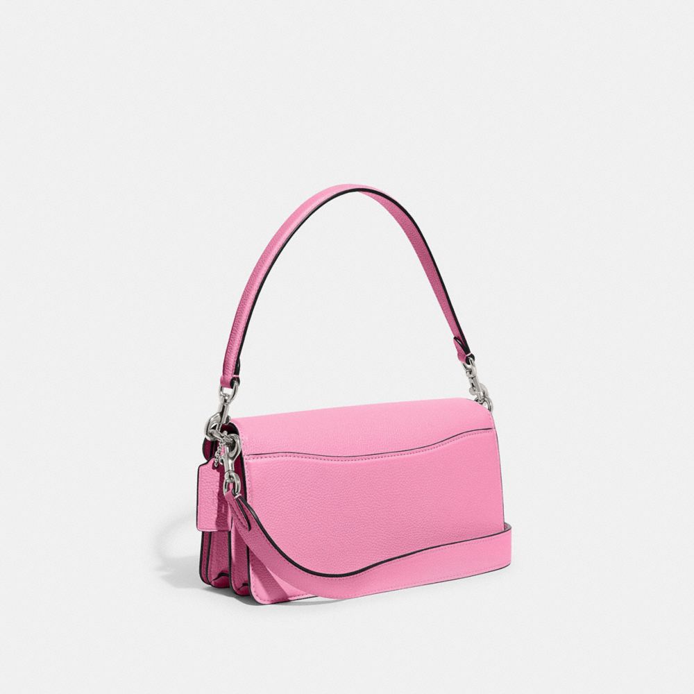 COACH®,Tabby Shoulder Bag 26,Leather,Shoulder Bag,Logo,Metal,Compact,Casual,,Angle View