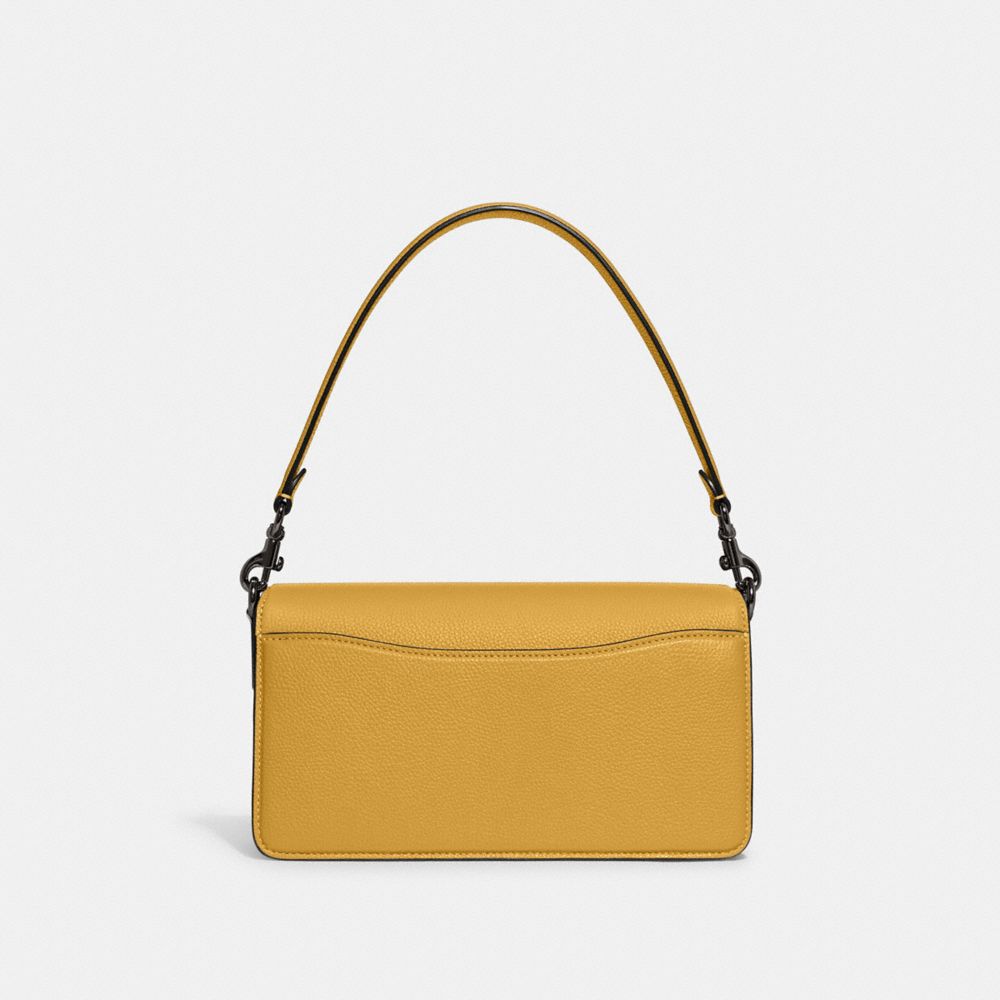 COACH®,Tabby Shoulder Bag 26,Leather,Shoulder Bag,Logo,Metal,Compact,Casual,,Back View