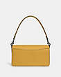 COACH®,TABBY SHOULDER BAG 26,Refined Pebble Leather,Medium,Kesari's Picks,Pewter/Yellow Gold,Back View