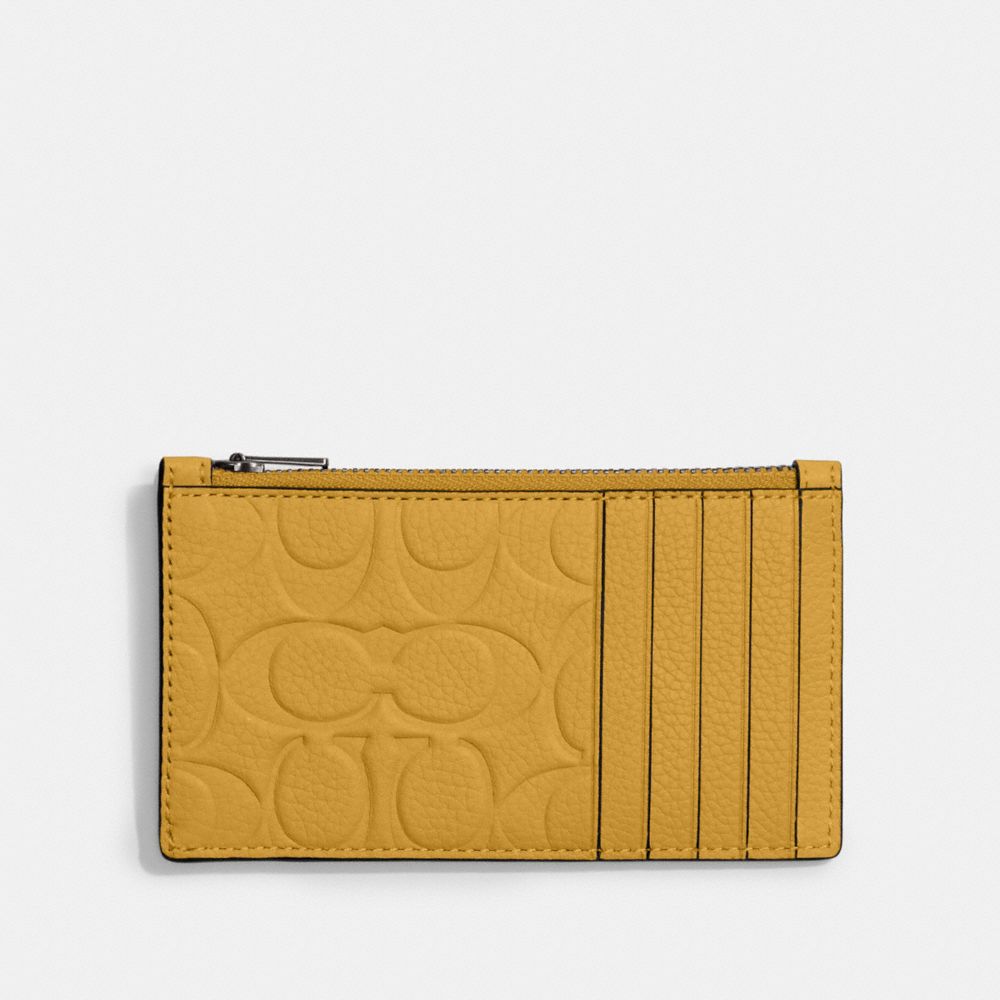 Coach Men's Zip Card Case