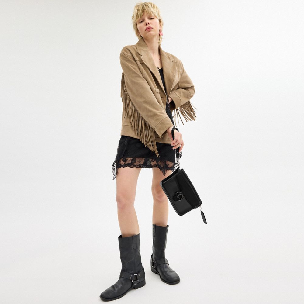 COACH®,ジェリー タビー,ショルダーバッグ,ﾌﾞﾗｯｸ