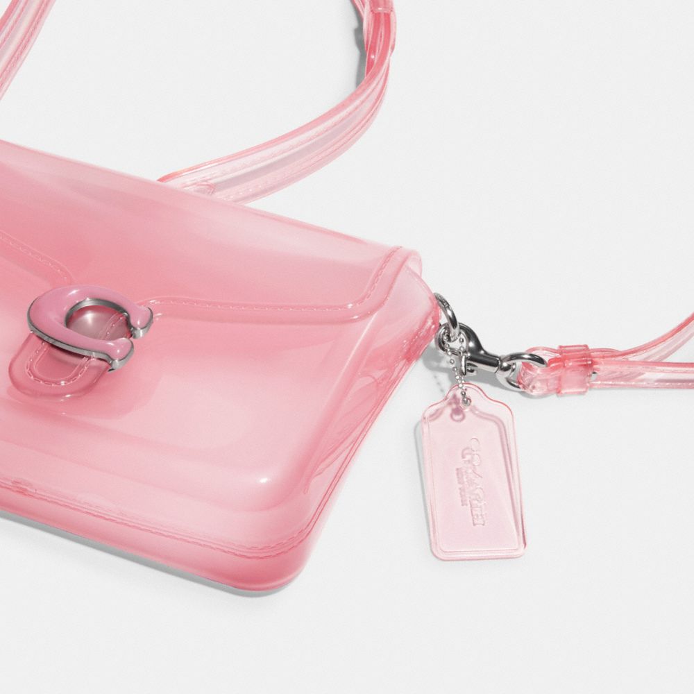 Coach Jelly Tabby Convertible Clear Bag