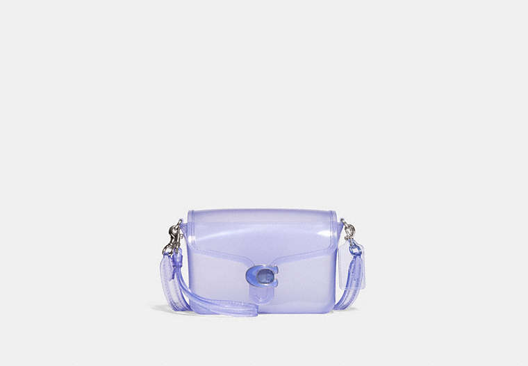 COACH®,JELLY TABBY,Jelly,Small,Silver/Light Violet,Front View