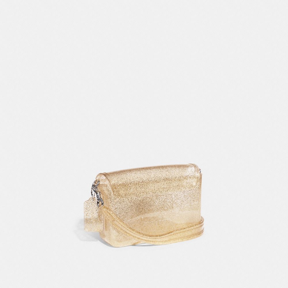COACH®,JELLY TABBY BAG,Jelly,Small,Silver/Gold,Angle View