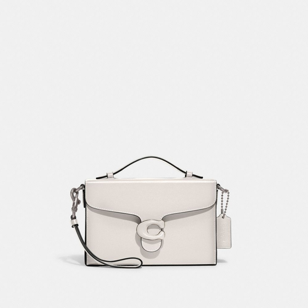 Coach Tabby Box In Signature Canvas Small Bag