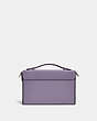 COACH®,TABBY BOX BAG,Glovetanned Leather,Mini,Silver/Light Violet,Back View
