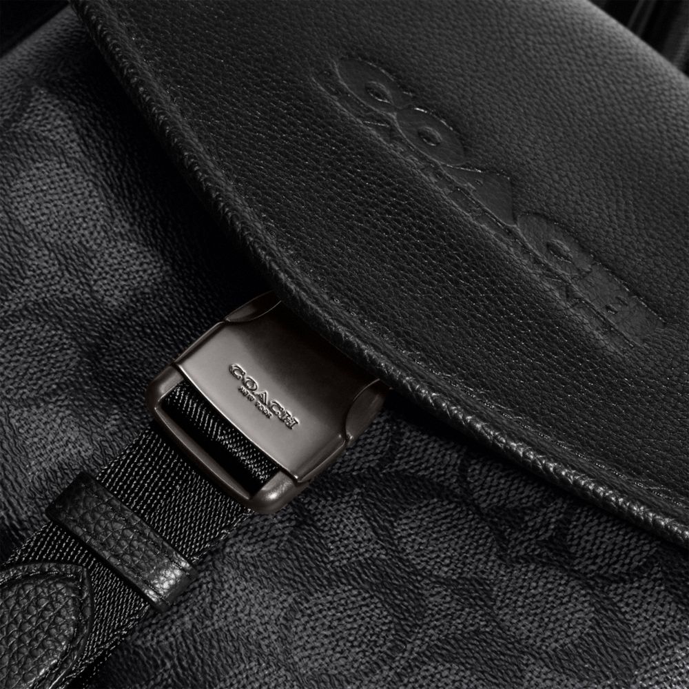 Coach Black Signature C Wristlet Wallet* - beyond exchange