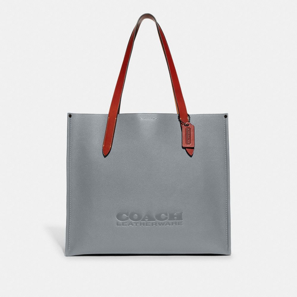 COACH◇コーチ トートバッグ レザー ブラウン CH757 リレートート34